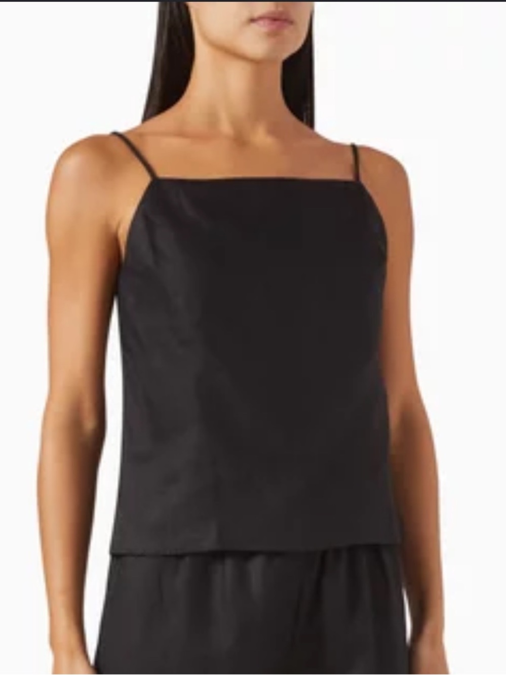 Reformation Fable Linen Open Tie Back Top - Picture 4 of 6